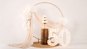 Decoración personalizada aro